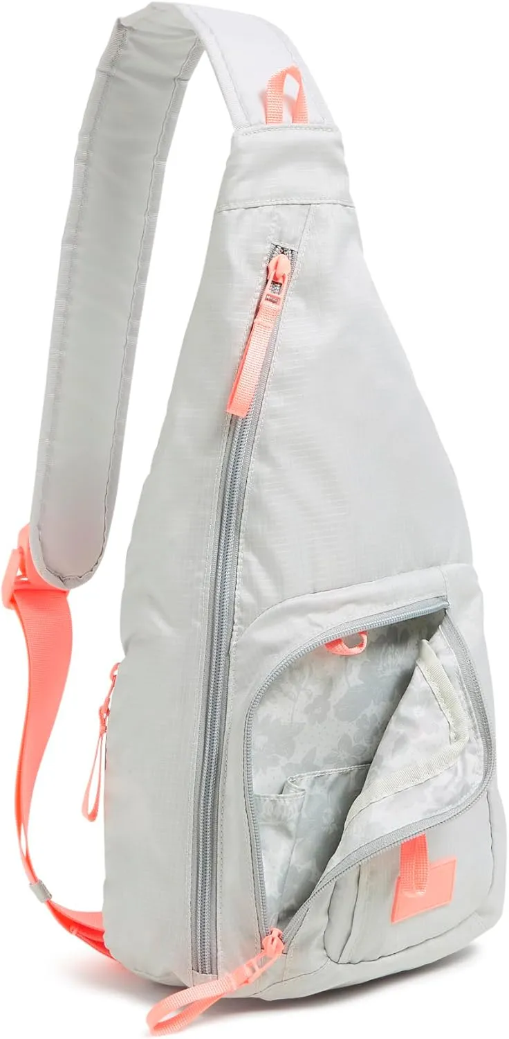 Vera Bradley Ripstop Sling Backpack, Lunar Gray