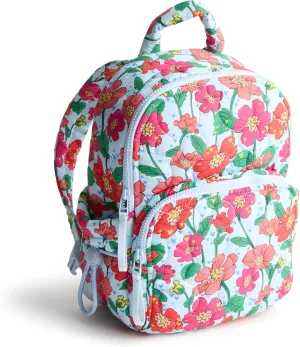 Vera Bradley Women's Disney Featherweight Small Banbury Backpack, Mickey Meadow, One Size