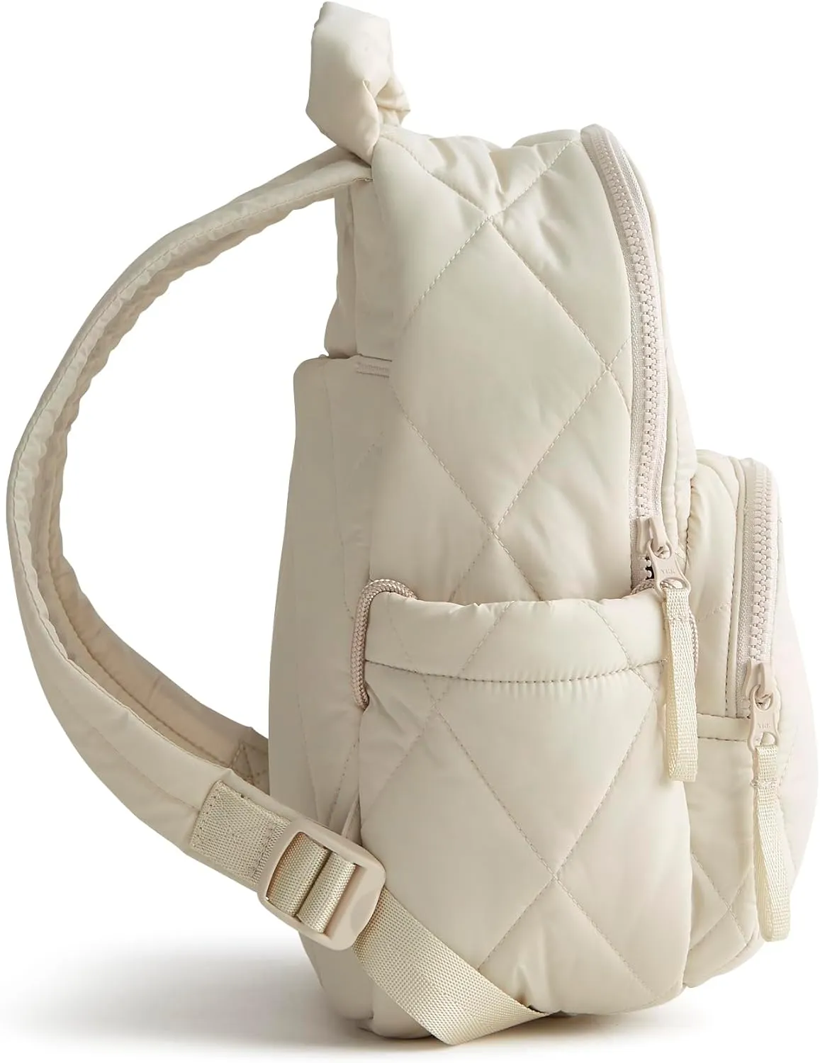 Vera Bradley Women's Featherweight Small Banbury Backpack, Pumice Stone, One Size