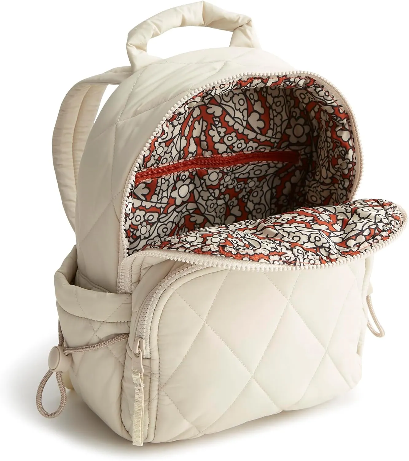 Vera Bradley Women's Featherweight Small Banbury Backpack, Pumice Stone, One Size