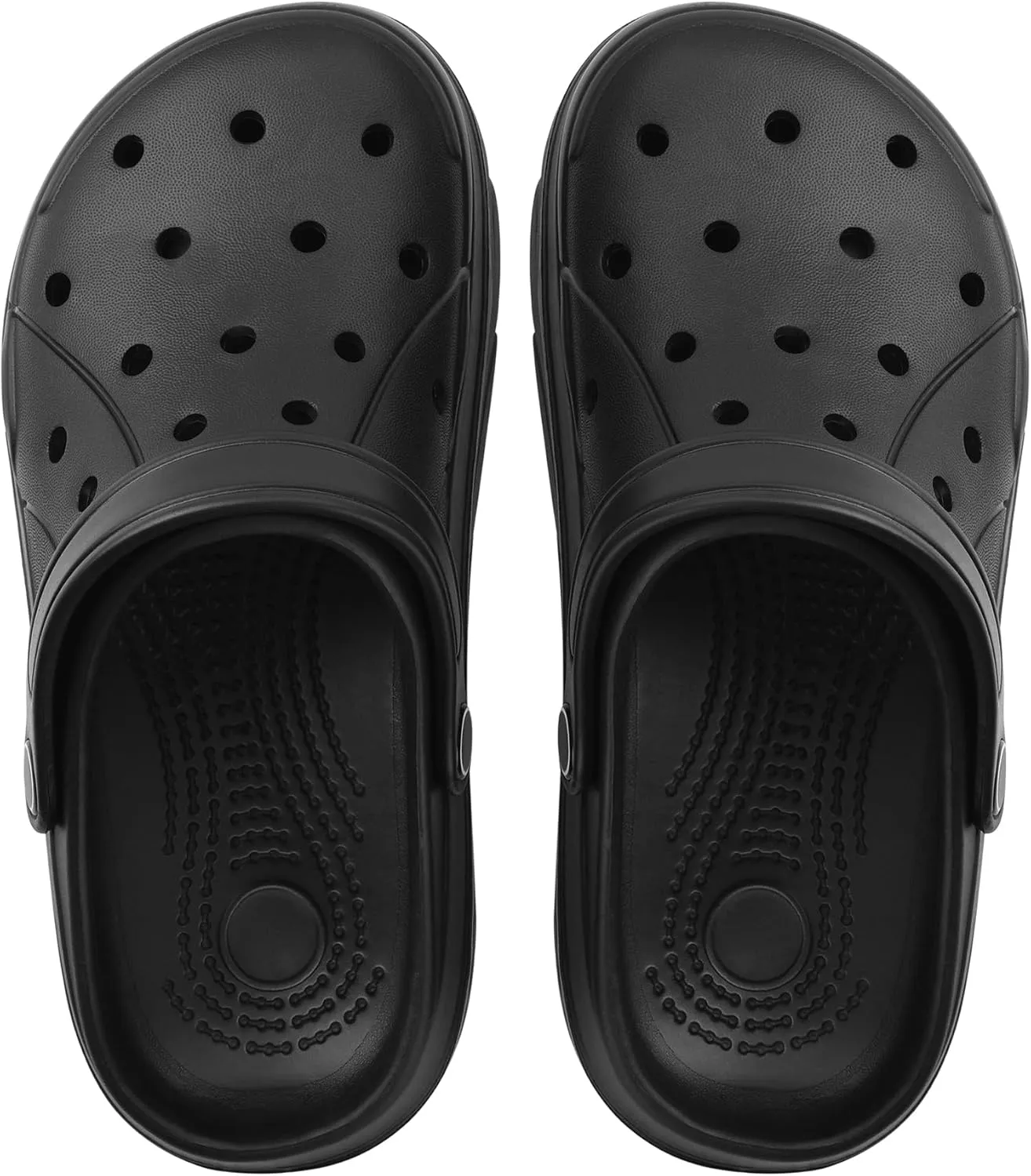 VONMAY Women's Platform Clogs Garden Shoes with Arch Support Comfortable Slip-on Slide Sandals Beach Slippers