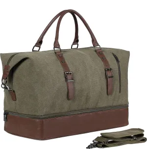 Weekender Overnight Bag Carry On Bag Travel Bag with Shoe Pouch