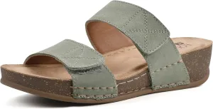 WHITE MOUNTAIN Women's Fervent Wedge Sandal