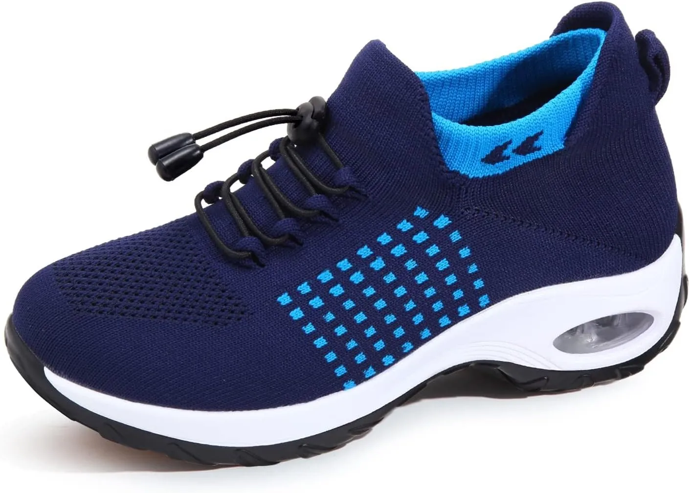 Women Slip on Trainers Orthopedic Breathable Cushion Shoe Comfortable Casual Ladies Athletic Shoe Thick Bottom Walking Shoes