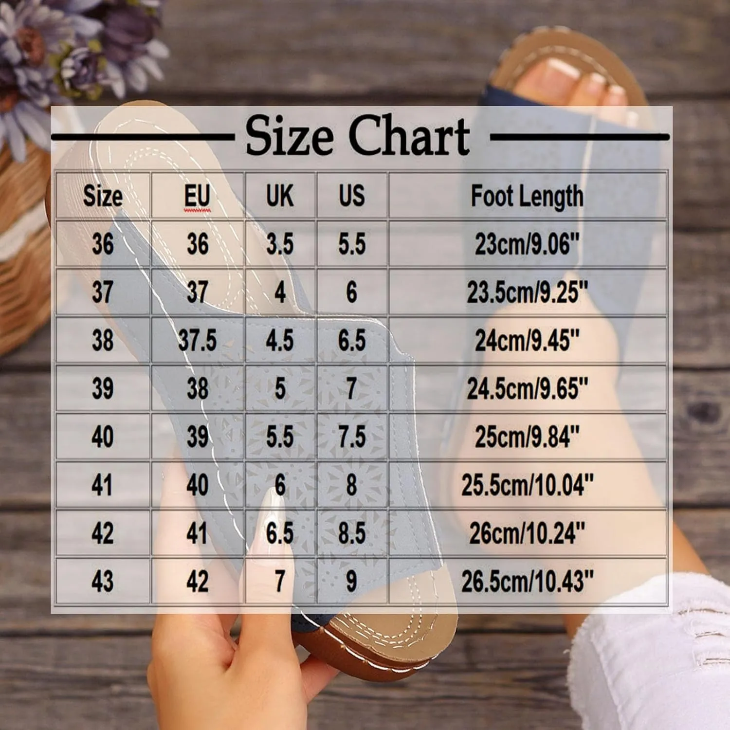 Women's Arch Support Sandals Orthotic Comfortable Walking Sandals Summer Fashion Non-Slip Beach Shoes Wedge Sandals