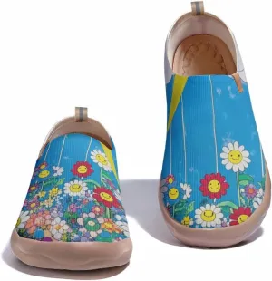 Women's Art Travel Shoes Slip-on Loafers Comfortable, Light and Fashionable Sneakers