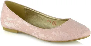 Womens Flat Bridal Shoes Ladies