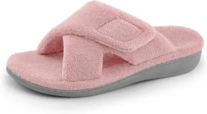 Women's Fuzzy Orthotic Arch Support Slippers Orthopedic Plantar Fasciitis Furry House Slide Slippers