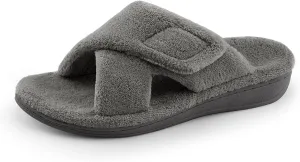 Women's Fuzzy Orthotic Arch Support Slippers Orthopedic Plantar Fasciitis Furry House Slide Slippers