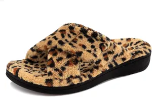 Women's Fuzzy Orthotic Arch Support Slippers Orthopedic Plantar Fasciitis Furry House Slide Slippers