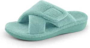 Women's Fuzzy Orthotic Arch Support Slippers Orthopedic Plantar Fasciitis Furry House Slide Slippers