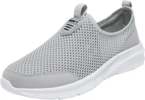 Women's Lightweight Slip On Walking Running Shoes Non Slip Work Shoes Women Comfortable Women's Shoes Casual Wedge Sneakers Slip On Tennis Shoe Loafers Casual Slip On