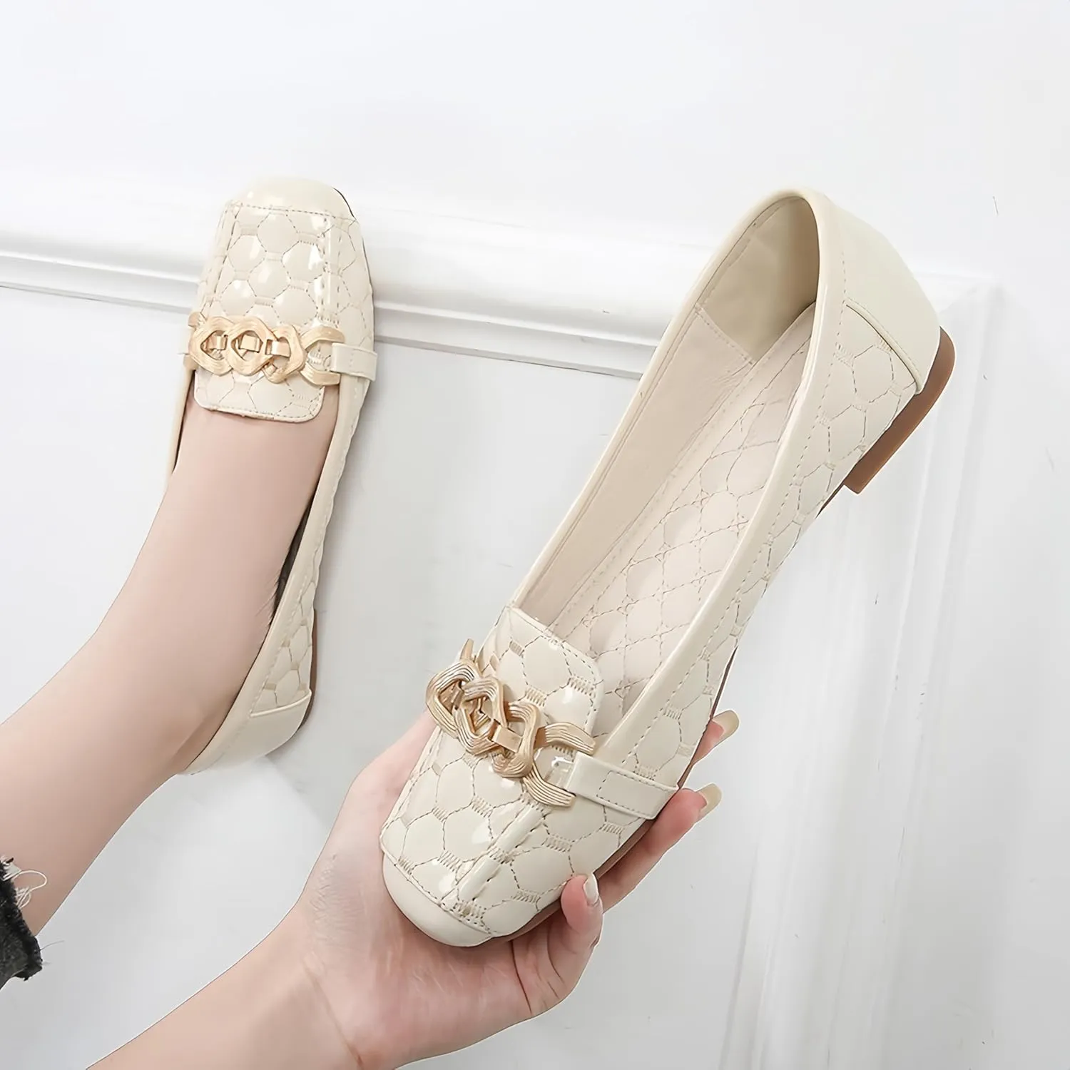 Women's Loafers Flats Casual Comfort Ladies Walking Shoes Moccasin Penny Loafers Slip On Work Shoes