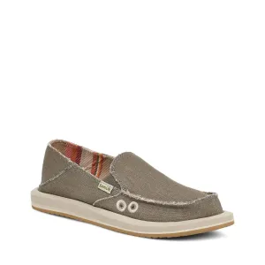Women's Shoes Sanuk DONNA HEMP Sidewalk Surfer Loafers 1157051 SMOKEY OLIVE