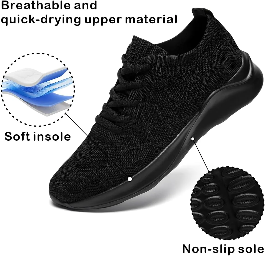 Womens Shoes Slip On Walking Sneaker Loafers for Women Boat Shoes Thick Sole Casual Tennis Sports Shoes Height Increase Sneakers