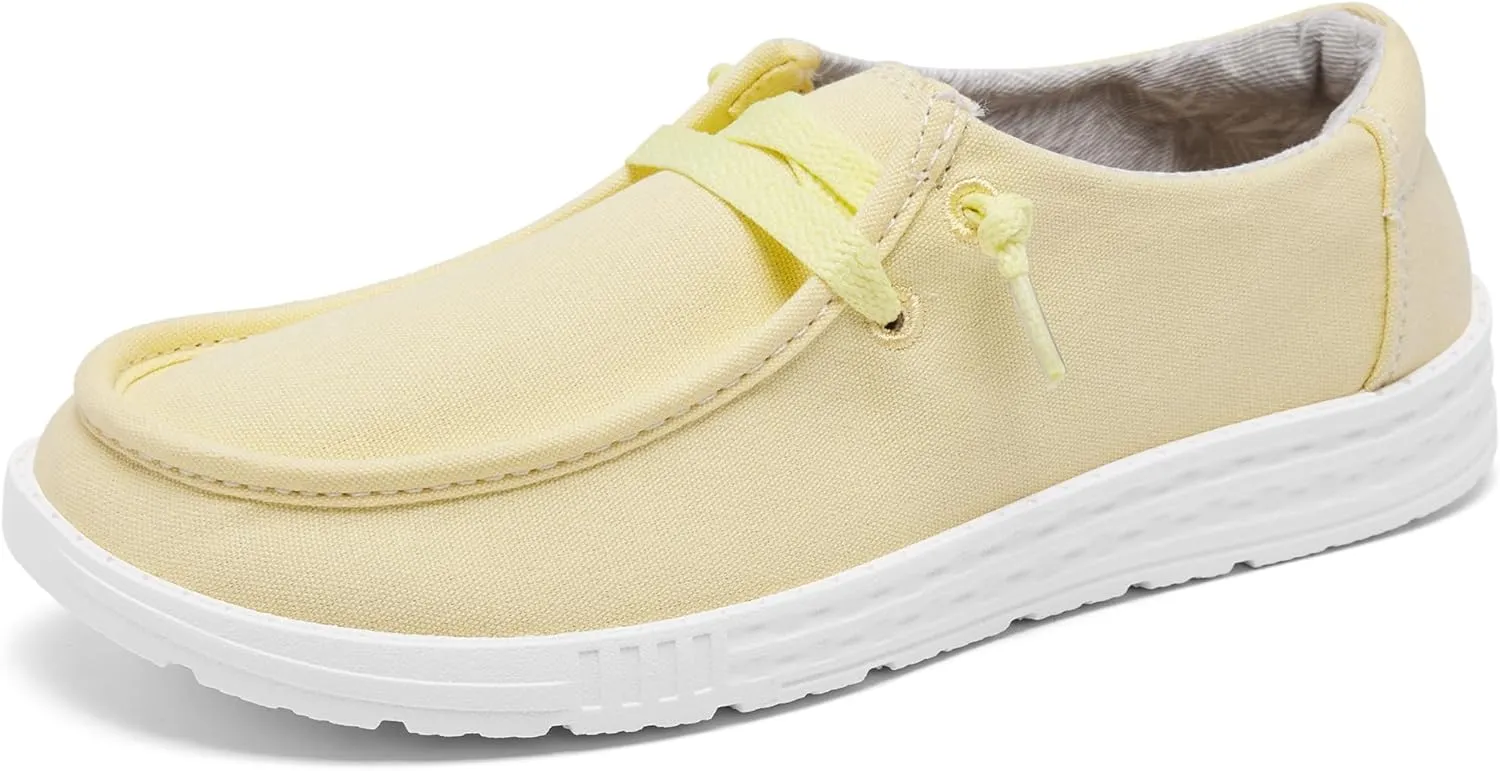 Womens Slip-on Loafers Slip in Boat Walking Shoes