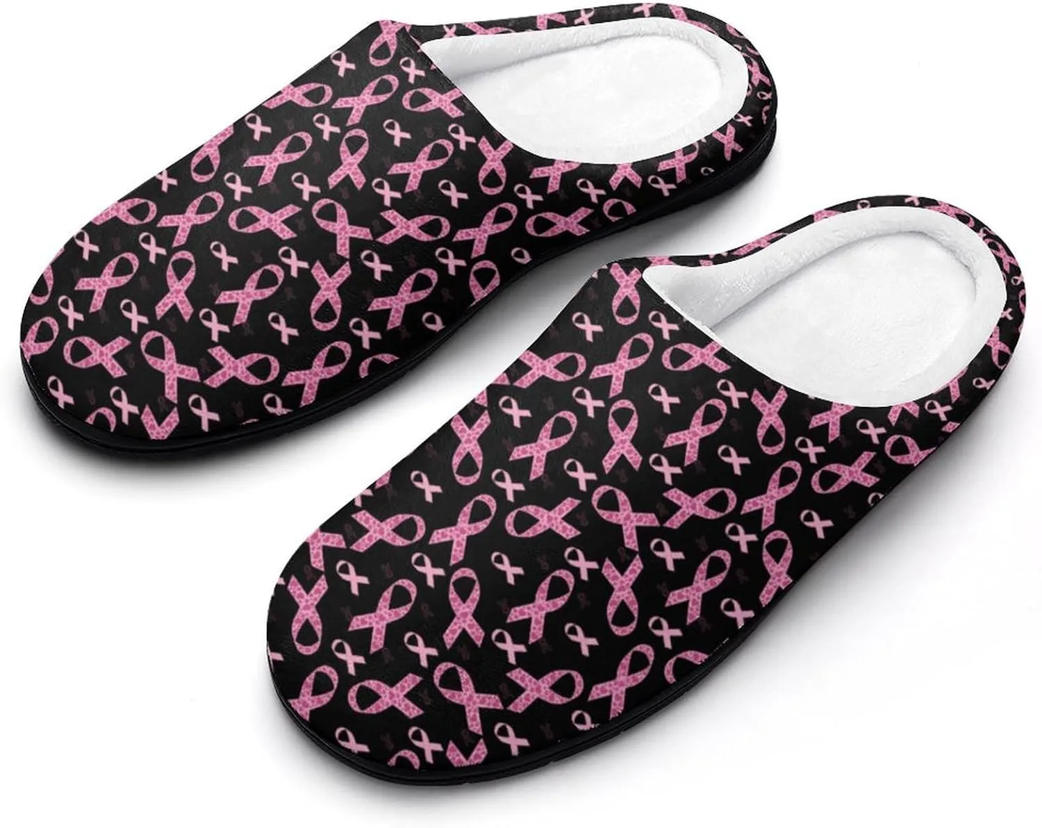Womens Slippers Bedroom Slip-On Shoes Men's Halloween Slippers Warm House Slippers Indoor Outdoor Memory Foam Slippers