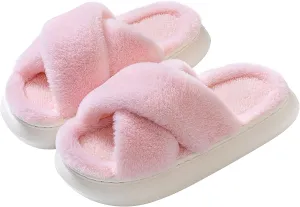 Womens Slippers House Slippers for Woman Fuzzy Slippers Platform Slippers Slippers for Women Indoor Fluffy