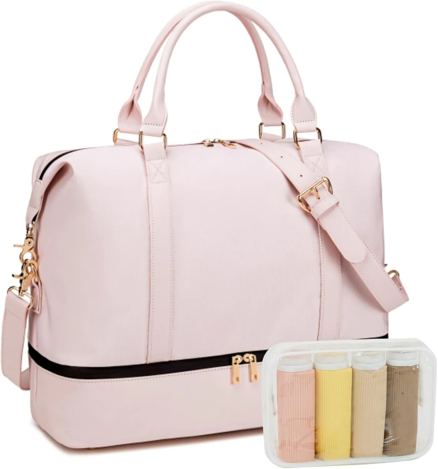 Womens Travel Weekender Bag Canvas Carry on Overnight Tote Luggage Duffel Beach Bags