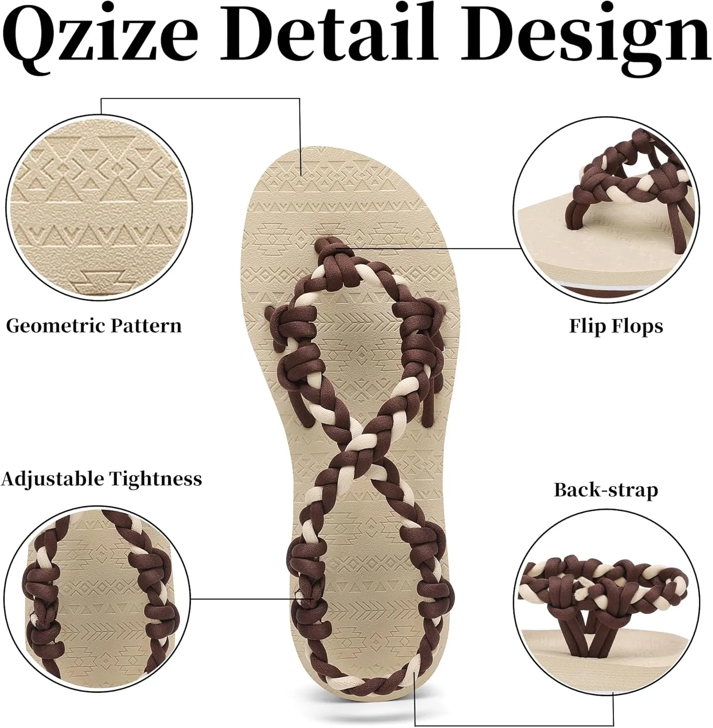 Women's Walking Sandals Arch Support Orthopedic Recovery Flats Sandals Cushion Adjustable Strap for Plantar Fasciitis