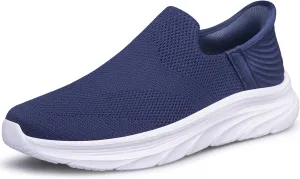 Women's Walking Shoes Slip On Sneakers Comfort Lightweight Non Slip Workout Gym Nurse Shoes
