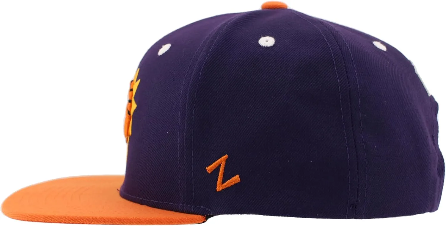 ZHATS NBA Officially Licensed Adjustable Snapback Hat Flat Bill Z11 Icon Alternate Color
