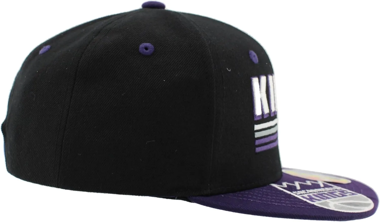 ZHATS Unisex Kid's NBA Officially Licensed Youth Adjustable Snapback Hat Flat Bill Z11 Pitch