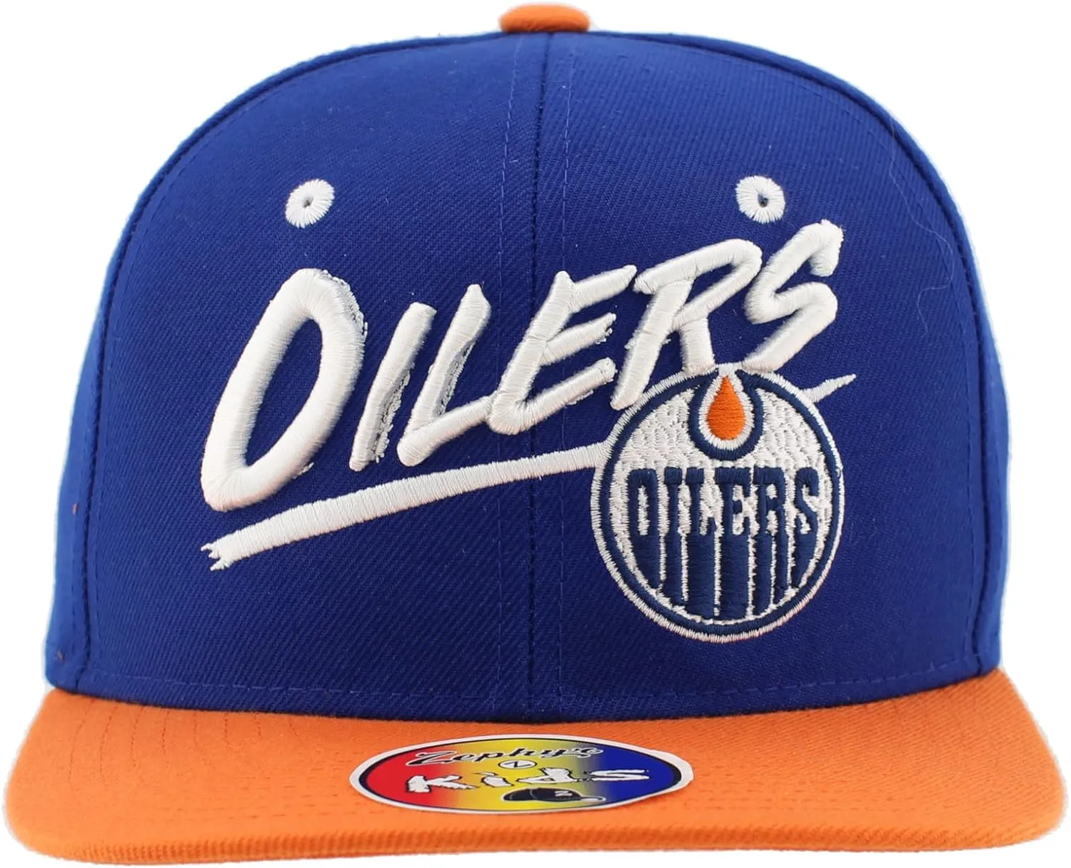 ZHATS Unisex Kid's NHL Officially Licensed Youth Adjustable Snapback Hat Flat Bill Z11